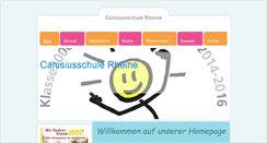 Desktop Screenshot of canisiusschule-rheine.com